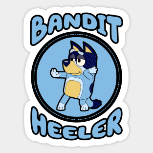 Bandit Heeler III Sticker